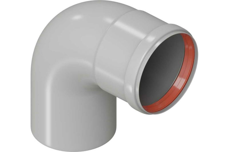 Отвод Ду80 ВР/НР угол 90° для труб KRATS W80-90
