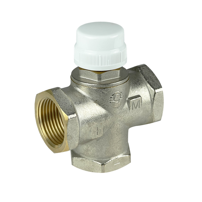 Клапан смесительный трехходовой 1" с бок.смешиванием, с возможностью полного перекрытия Valfex VF.MR03.N.100