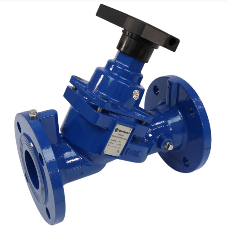 Клапан балансировочный 3080H чугун с изм.штуцерами Ду450 Ру16 ф/ф Benarmo