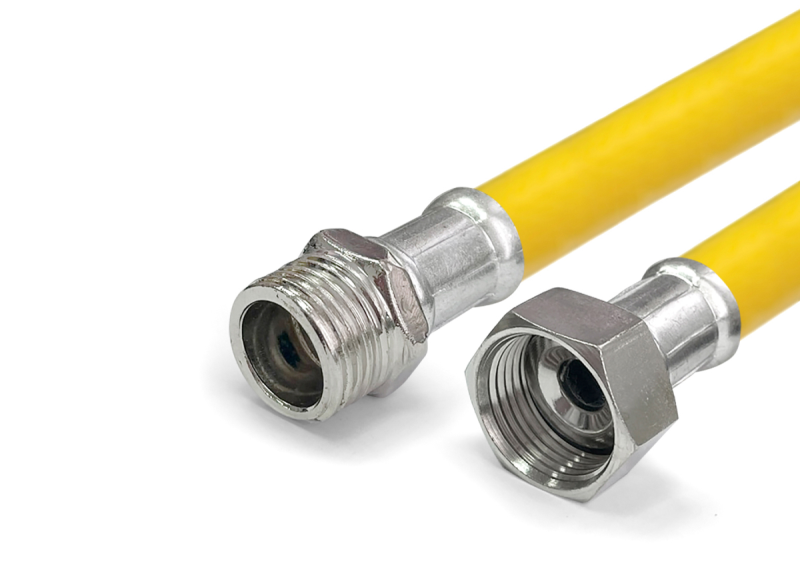 Подводка гибкая для ГАЗА 1/2" L=2,0м г/ш ПВХ с полиэфирной нитью (60) Valfex 20121220