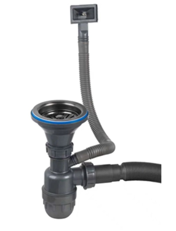 Сифон для мойки 3 1/2" графит G-lauf GP-MLS01MG
