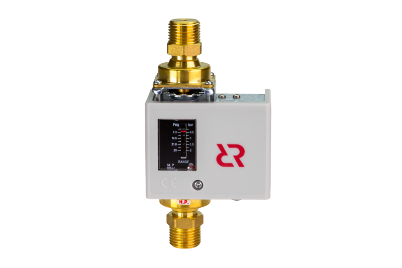 Реле давления 2х1/2" RT262R 0,2 - 2,0 бар Ридан 017D001566R