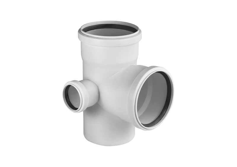 Крестовина PP бесшумн 2-х плоскостн Дн110х110х110 87,5° (18) Valfex 28110110PR