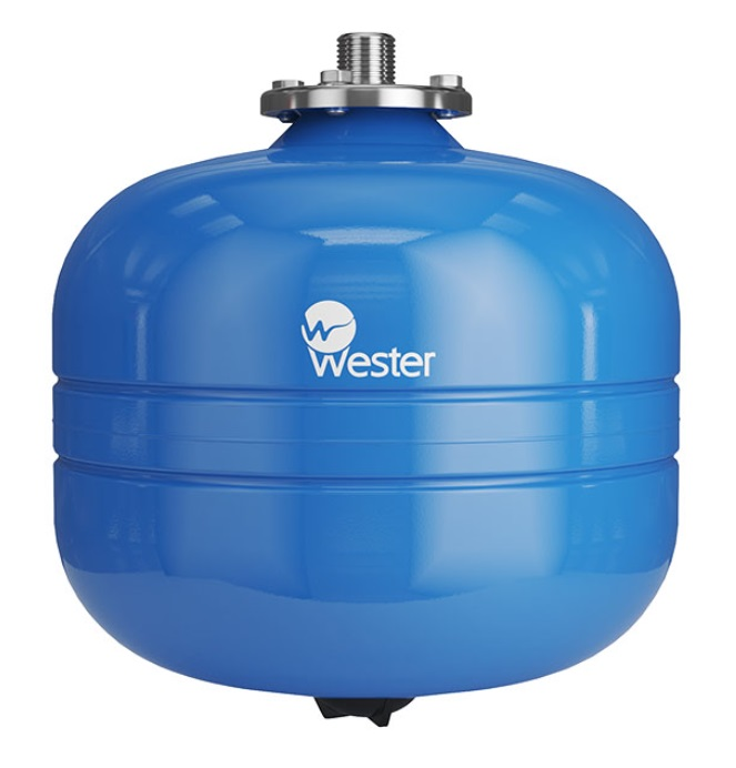 Гидроаккумулятор WAV 12л 16атм 3/4" Wester 2-14-0252