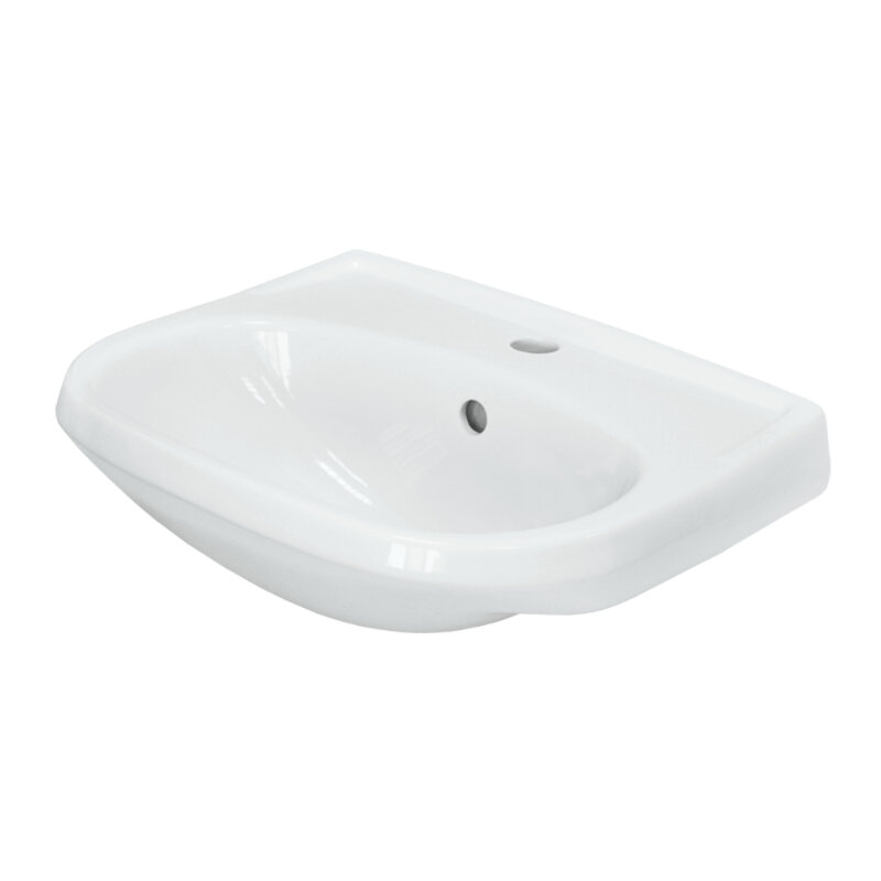 Умывальник 50см Комфорт с отверстием Sanita WB.PD/Comfort/50-C/WHT.G/S2