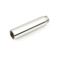 Переходник латунь удлиненн хром Ду1/2" ВР/НР L=100мм (40) General Fittings 2600F6C04B000A