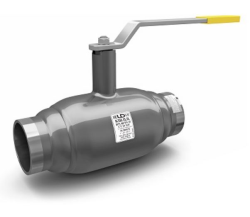 Кран шаровой сталь вода КШЦП Ду150 Ру25 п/привар полный проход L=390мм LD 12201500252MULD000000000