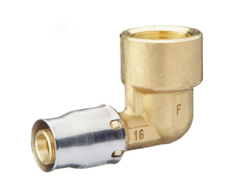 Угольник латунь Дн20х3/4" alpex-plus push ВР Fraenkische 87320793 Уценка