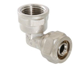 Угольник латунь Дн16х3/4" обжим ВР (80/10) Valtec VTm.352.N.001605