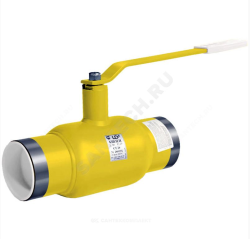 Кран шаровой сталь газ КШЦП Ду200/150 Ру25 п/привар стандартный проход LD 12202009252MGLD000000000