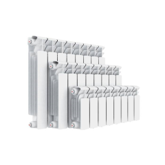 Радиатор биметалл RIFAR BASE 350 8 секций бок/подкл RIFAR 1RB35-8