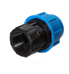 Муфта ПНД Дн50х2" ВР компресс (20) ТПК-АКВА 52005002