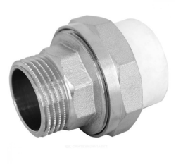 Муфта PP-R комбинированн разъемн (американка) Дн25 х1" НР ПК Контур 011301025302