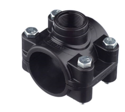 Седелка Дн63х1" ВР с резьбовым отводом компресс (30) ТПК-АКВА 3000063001