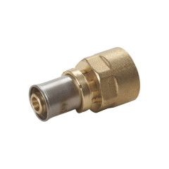 Соединитель латунь Дн20х3/4" RM109 пресс ВР (180/5) Giacomini RM109Y047