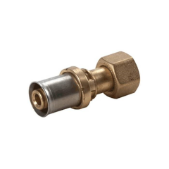 Муфта латунь Дн16х3/4" RM179SP пресс нак/г (200/10) Giacomini RM179Y063