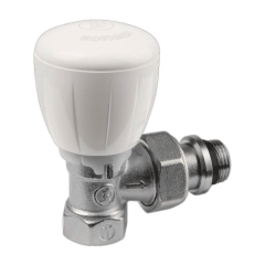 Клапан термостатическ R421TG Ду20 угл clip-clap/ручной (50/5) Giacomini R421X034