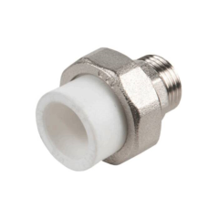 Муфта PP-R комбинированн разъемн (американка) Дн32 х3/4" НР (80/10) РосТурПласт 10647