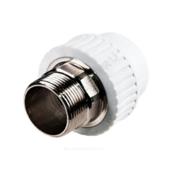 Муфта PP-R комбинированн Дн90 х3" НР под ключ (3/1) Valfex 10135090