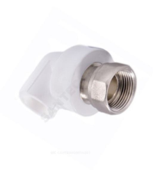 Угольник PP-R комбинированн Дн20 х3/4" нак.г (80/20) Valfex 10138120
