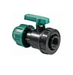 Кран ПНД шаровый Дн20х1/2" ВР компресс (50) ТПК-АКВА 9942012/554222012