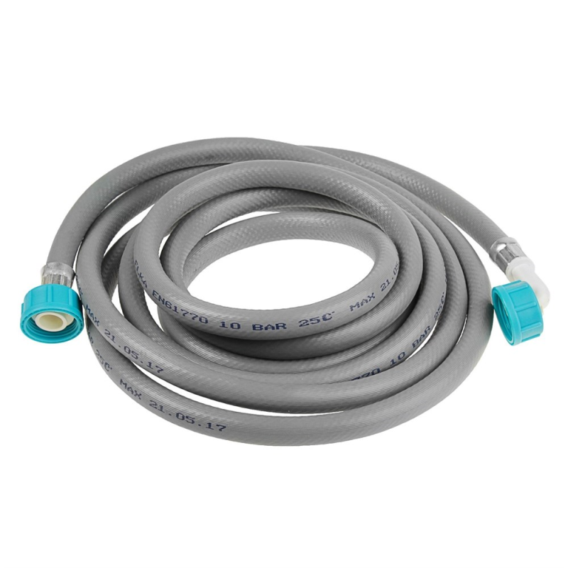 Шланг для стиральной машины заливной L=2,0м упаковка 80шт серый (85) ELKA ШЗ46Н0200У