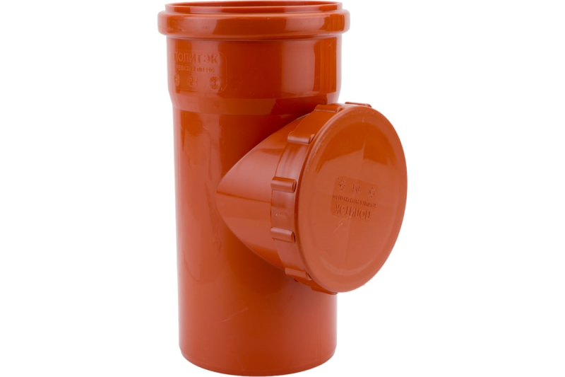 Ревизия PP коричневый Дн110 (40) Политэк 200400110