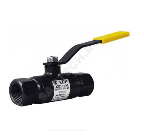 Кран шаровой сталь вода КШЦМ Ду80 Ру25 ВР/ВР полный проход LD 13300800252MULD000000000