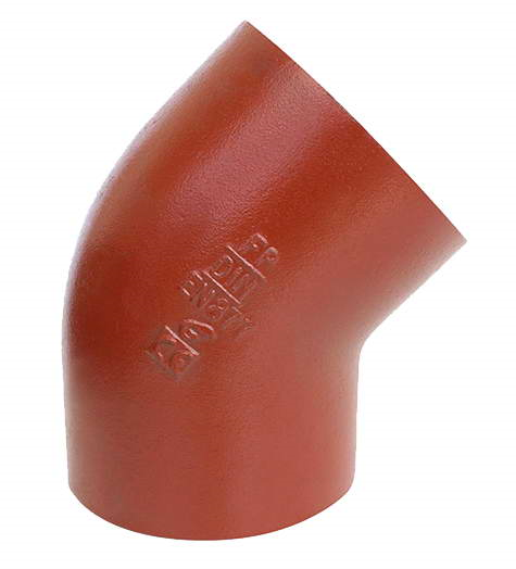 Отвод чугун Дн100х90° SML FP PREIS 10125