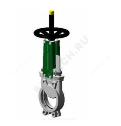 Задвижка шиберная сталь нерж Ду125 Ру10 уплотнение EPDM Tecofi VG6400-00EP0125
