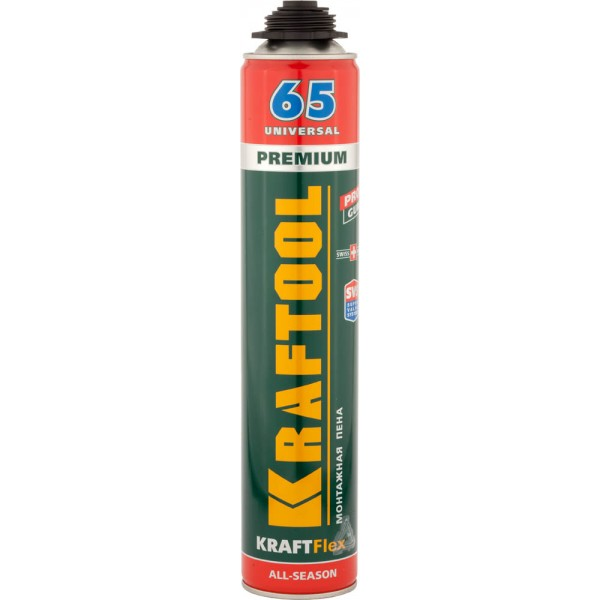 Пена монтажная всесезонная 850мл KRAFTOOL 41184_z01
