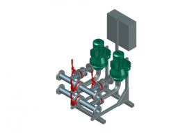 Установка пожаротушения CO-2 BL 80/165-22/2/SK-FFS-R Wilo 2453837