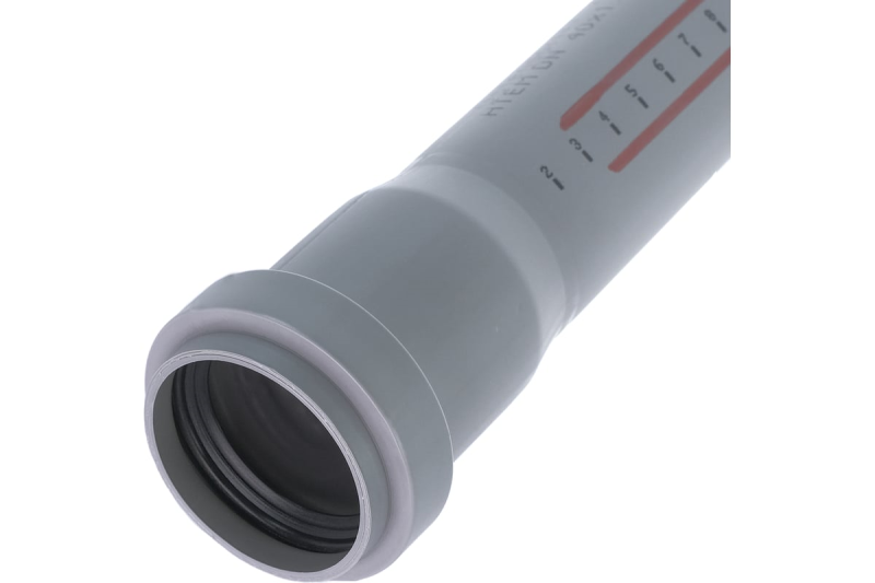 Труба PP серый Дн32х1,8 L=0,25м НТЕМ (320/20) Ostendorf 110010