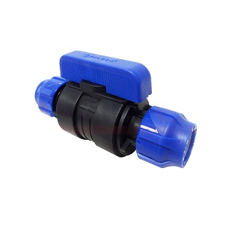 Кран ПНД шаровый Дн20 компресс (40/10) Valfex 121001232020