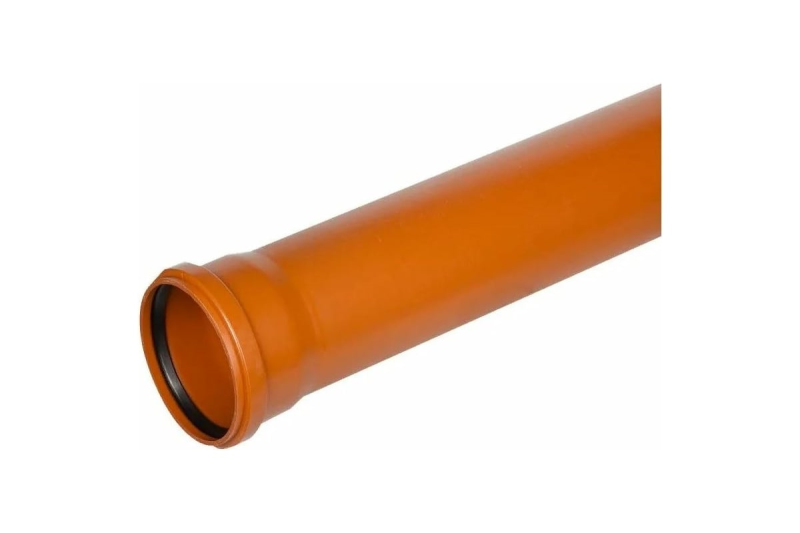 Труба PP коричневый SN4 Дн200х5,2 L=3м Политэк 20002003
