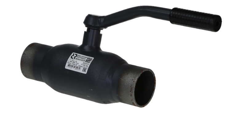 Кран шаровой сталь RJIP Premium WW Ду20 Ру40 п/привар с рукояткой 200С Ридан 065N0105GR