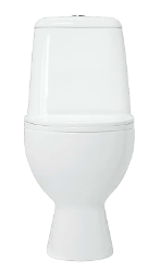 Унитаз-компакт Max SL DM сиденье дюропласт с микролифтом SANITA LUXE WC.CC/Max/2-DM/WHT.G/S1