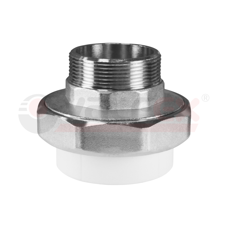 Муфта PP-R комбинированн разъемн (американка) Дн75 х2 1/2" НР (12/2) Valfex 11156212