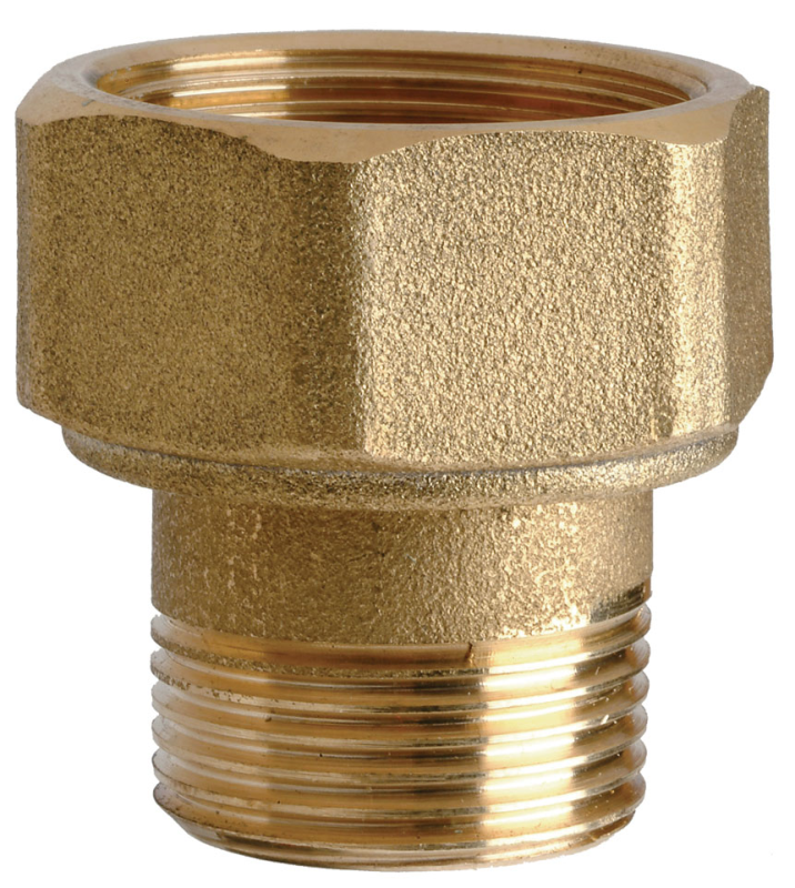 Переходник латунь НР для коллектора 3/4" М33х1,5 FAR FK 8791 34
