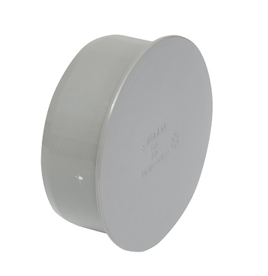 Заглушка PP серый Дн50 (270) Jakko 202076050R