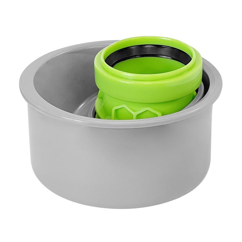 Переход PP серый регулируем Дн110х50 3-40° (140) Valfex 26110050