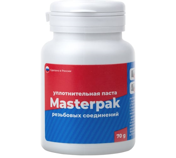 Паста уплотнительн 70г MasterProf ИС.130213