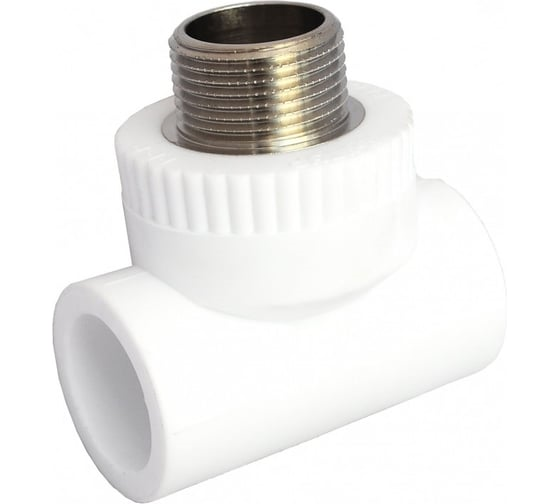 Тройник PP-R переходн Дн25х1/2"х25 НР Pro (60/15) Valfex 10128125-PRO