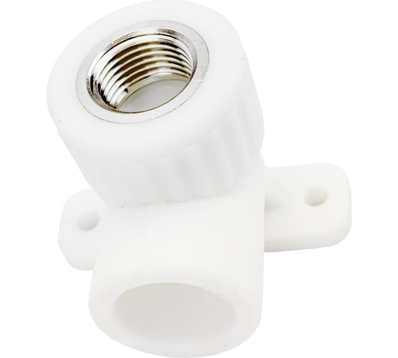 Угольник PP-R Дн25 х1/2" ВР для смесителя с креплением Pro (60/15) Valfex 10120025-PRO