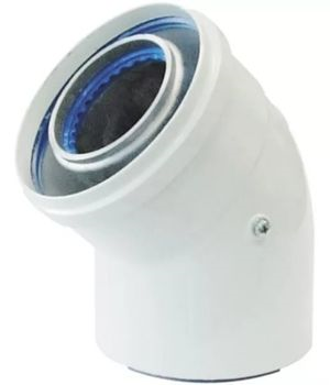 Уголок алюминий Ду80 45° для газоотвода Protherm 3003200574 Уценка