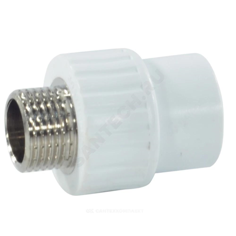 Муфта PP-R комбинированн Дн25 х1" НР РосТурПласт 30961/46972