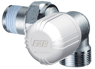 Клапан термостатическ 1/2" М24х19 трехосевой правый FAR FT 1616 C12