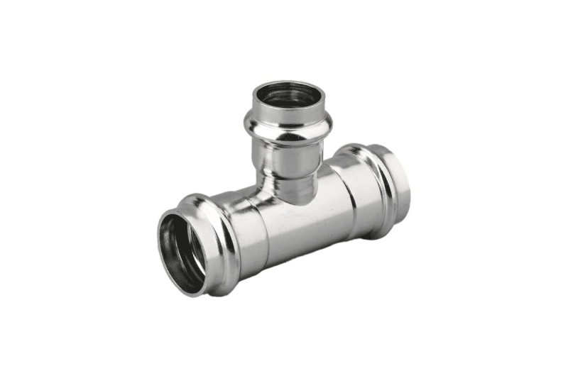 Тройник сталь нерж AISI 304 Дн22 пресс SantechSystems 129-8974