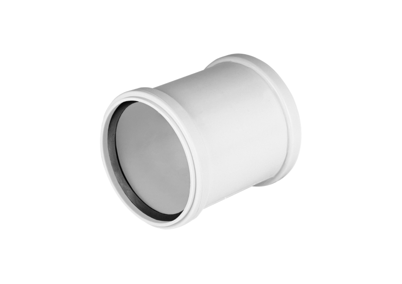 Муфта PP белый бесшумн ремонтн Дн50 2х-растр PRIME (350) Valfex 20106050PR