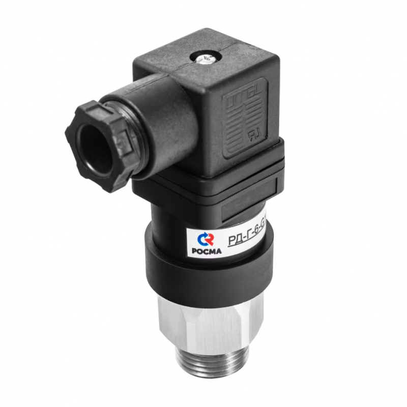 Реле давления РД-Г-4 G1/4" 0,1-0,5МПа (на понижение давления) 130С мембрана HNBR Росма УТ-00051629
